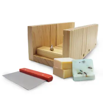 Wooden Soap Loaf Cutter Mold Set Adjustable Soap Cutting Tools Stainless Steel Slicer
Wooden Soap Loaf Cutter Mold Set Adjustable Soap Cutting Tools Stainless Steel Slicer