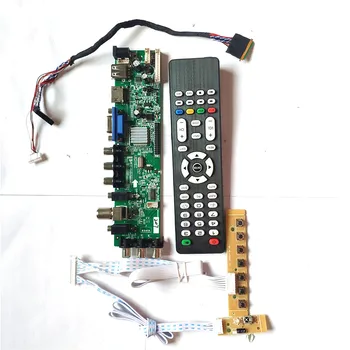 For LP156WH3-TLQ1/TLL1/TLL2/TLL3 HDMI VGA USB TV 3663 panel LVDS 40-Pin DVB digital universal 1366*768 LCD Controller board Kit
For LP156WH3-TLQ1/TLL1/TLL2/TLL3 HDMI VGA USB TV 3663 panel LVDS 40-Pin DVB digital universal 1366*768 LCD Controller board Kit