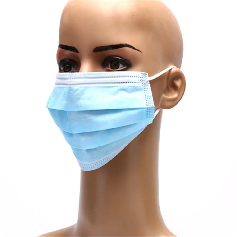 50pcs/pack Non Woven Disposable Face Respirator Mask 3 Layer Earloop Activated Carbon Anti-Dust proof Mouth Mask
50pcs/pack Non Woven Disposable Face Respirator Mask 3 Layer Earloop Activated Carbon Anti-Dust proof Mouth Mask