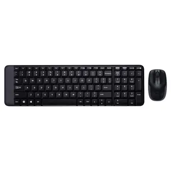 Logitech MK220 Wireless keyboard and mouse set 104 Keys Wireless Keyboard 1000dpi Mouse USB Receiver Set Plug-and-play
Logitech MK220 Wireless keyboard and mouse set 104 Keys Wireless Keyboard 1000dpi Mouse USB Receiver Set Plug-and-play