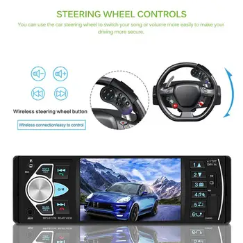 Hot 4 Inch TFT HD Large Screen Reversing Rear View Bluetooth Car Player Support for Voice Broadcast Steering Wheel Controls
Hot 4 Inch TFT HD Large Screen Reversing Rear View Bluetooth Car Player Support for Voice Broadcast Steering Wheel Controls