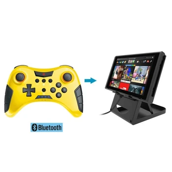 Wireless Bluetooth Gamepad For Nintend Switch Pro 6-Axis Handle Game Joystick Controller For Switch Console game
Wireless Bluetooth Gamepad For Nintend Switch Pro 6-Axis Handle Game Joystick Controller For Switch Console game