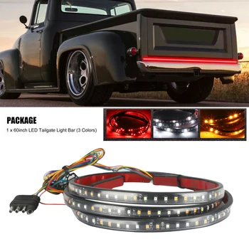 60inch Car LED Strip Tailgate Light Bar Reverse Brake Signal For Chevy For Ford Dodge Truck Soft Rubber+plastic Tailgate Light
60inch Car LED Strip Tailgate Light Bar Reverse Brake Signal For Chevy For Ford Dodge Truck Soft Rubber+plastic Tailgate Light