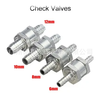 Car Aluminium Alloy Gasoline Diesel Oil Fuel Unidirectional Check Valve 6/8/10/12 Aluminium Alloy Unidirectional Valve Cross Bor 
Car Aluminium Alloy Gasoline Diesel Oil Fuel Unidirectional Check Valve 6/8/10/12 Aluminium Alloy Unidirectional Valve Cross Bor