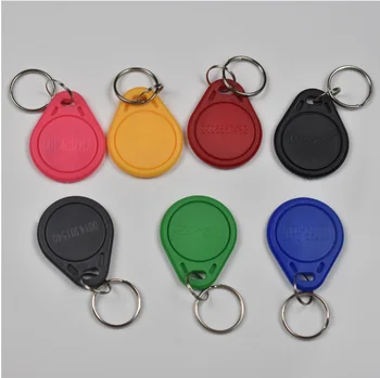 10pcs 125khz RFID EM4100 TK4100 Key Fobs Token Tags Keyfobs Keychain ID Card Read Only Access Control RFID Card
10pcs 125khz RFID EM4100 TK4100 Key Fobs Token Tags Keyfobs Keychain ID Card Read Only Access Control RFID Card