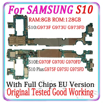128GB Original Unlock For Samsung Galaxy S10 plus G975F G975FD G975U G973F G973FD G973U Motherboard With Full Chip Logic Board
128GB Original Unlock For Samsung Galaxy S10 plus G975F G975FD G975U G973F G973FD G973U Motherboard With Full Chip Logic Board