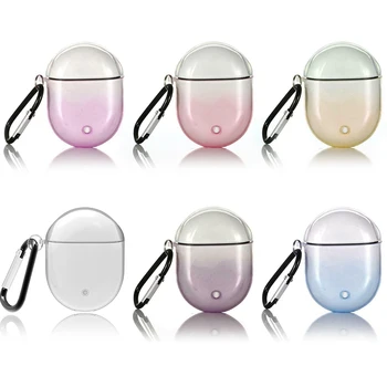 For Google Pixel Buds 2 Case With Carabiner Hook Transparent Gradient Protective Cover Box Bag Headset Case shockproof Cover
For Google Pixel Buds 2 Case With Carabiner Hook Transparent Gradient Protective Cover Box Bag Headset Case shockproof Cover
