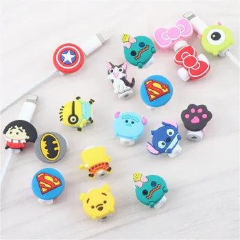 Cute Data Line Cord Protector Anti-break Silicone Organizer Cable Winder Cover Cartoon Cable Protector For iPhone11 USB Cable
Cute Data Line Cord Protector Anti-break Silicone Organizer Cable Winder Cover Cartoon Cable Protector For iPhone11 USB Cable
