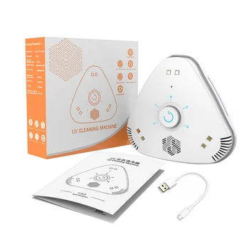 New Portable Rechargeable UV Cleaning Machine Air Dust Odor Remover Timing Auto Light Control Negative Ions Filter
New Portable Rechargeable UV Cleaning Machine Air Dust Odor Remover Timing Auto Light Control Negative Ions Filter