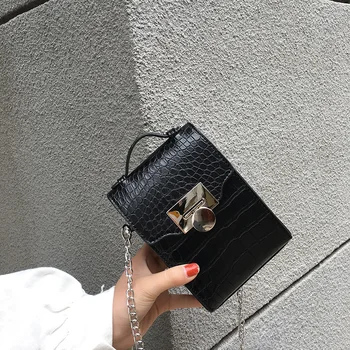 2020 vertical box bag women small cross body shoulder bags brown alligator pattern leather purse and handbags women mini bags
2020 vertical box bag women small cross body shoulder bags brown alligator pattern leather purse and handbags women mini bags
