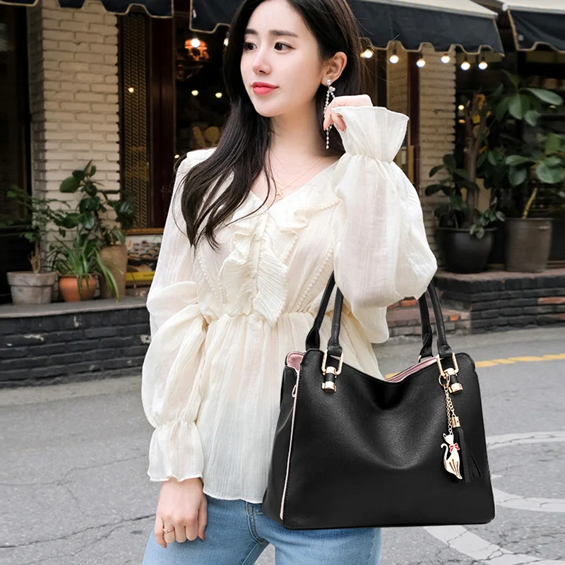 Luxury Handbags Women Soft Pu Leather Casual Tote Bags for Lady Solid Crossbody Bags Female Messenger Shoulder Bag Cat Handbag
Luxury Handbags Women Soft Pu Leather Casual Tote Bags for Lady Solid Crossbody Bags Female Messenger Shoulder Bag Cat Handbag