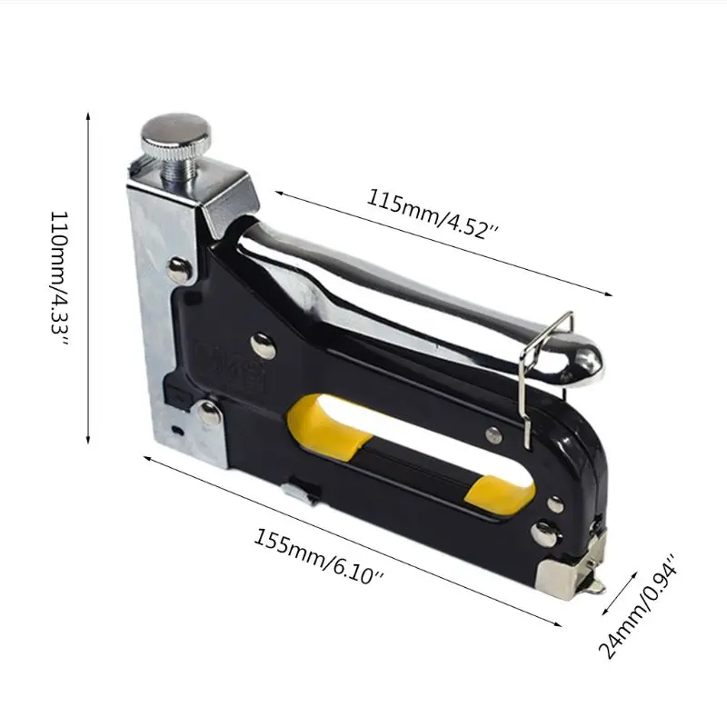 Heavy Duty Staple Tool 3 in 1Hand Operated Powerful Manual Stapler Tacker Nailer
Heavy Duty Staple Tool 3 in 1Hand Operated Powerful Manual Stapler Tacker Nailer