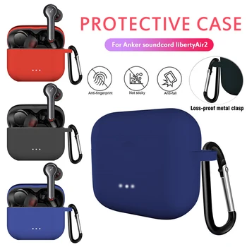 Clamshell Opening Silicone Cover Protective Case Full Shell Anti-shock For Anker Soundcore Liberty Air 2 Earphone Accessories
Clamshell Opening Silicone Cover Protective Case Full Shell Anti-shock For Anker Soundcore Liberty Air 2 Earphone Accessories