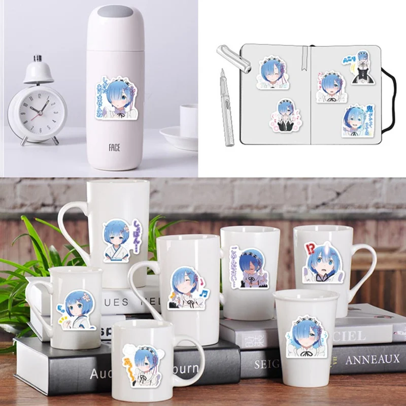 For 40pcs/pack Japanese Anime Re:Life In A Different World From Zero Rem Stickers For Notebook PC Car Motorcycle
For 40pcs/pack Japanese Anime Re:Life In A Different World From Zero Rem Stickers For Notebook PC Car Motorcycle
