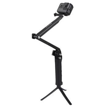 

Handheld Camera Bracket Multifunctional Extendable Folding Holder Monopod Mini Detachable Tripod For GoPro Cameras Camcorders