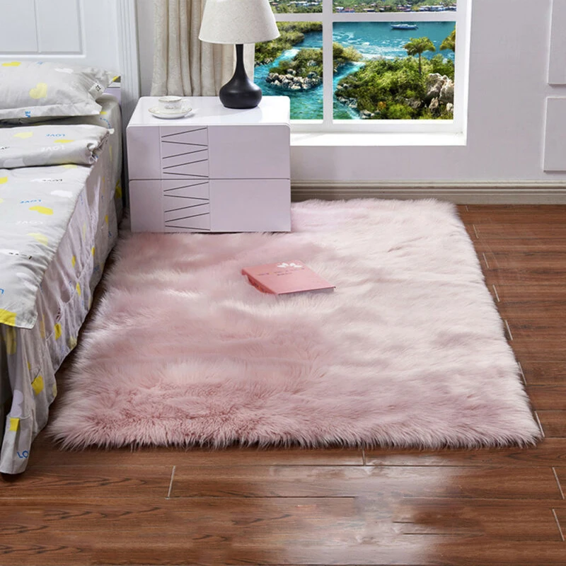 40*40cm Small Carpet Warm Furry Imitation Wool Carpet Mat For Bedside Sofa Decoration Accessories
40*40cm Small Carpet Warm Furry Imitation Wool Carpet Mat For Bedside Sofa Decoration Accessories