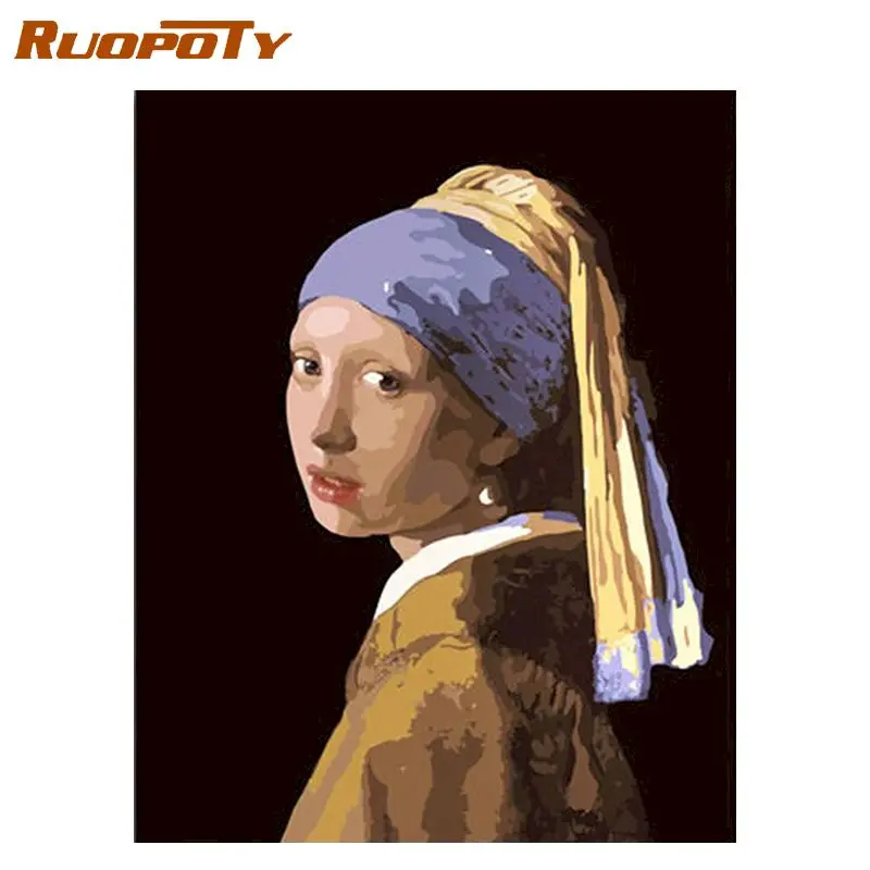 RUOPOTY Paints By Numbers Women Figure Painting HandPainted On Canvas Home Wall Art Craft Kits diy Unique Gift
RUOPOTY Paints By Numbers Women Figure Painting HandPainted On Canvas Home Wall Art Craft Kits diy Unique Gift