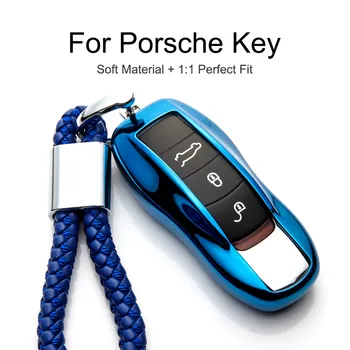 Car Key Case Cover For Porsche Design Original Cayenne Boxster P5000 Soft TPU Protection Key Shell Chain Car Styling Cover Case
Car Key Case Cover For Porsche Design Original Cayenne Boxster P5000 Soft TPU Protection Key Shell Chain Car Styling Cover Case