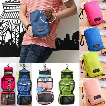 Travel Cosmetic Storage MakeUp Bag Folding Hanging Toiletry Wash Organizer Pouch Bag
Travel Cosmetic Storage MakeUp Bag Folding Hanging Toiletry Wash Organizer Pouch Bag