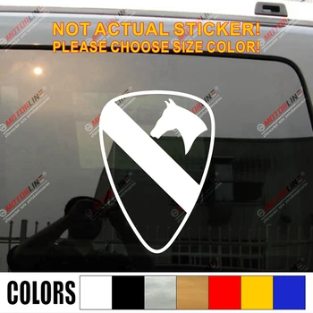 1st Cavalry Division Car Decal Sticker First Team CSIB Army Vinyl no background pick size color
1st Cavalry Division Car Decal Sticker First Team CSIB Army Vinyl no background pick size color