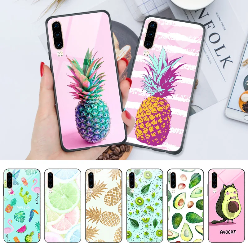 Чехол Avocado для huawei P30 Lite P20 P10 P9 Pro Блестящий жесткий чехол P Smart Plus 2019|Бамперы| |