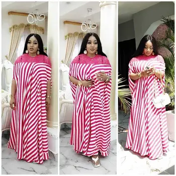 African Design Print Striped Dashiki Dress Loose Short Sleeve Summer Muslim Bazin Maxi Robe Gowns Broder Riche Sexy Loose
African Design Print Striped Dashiki Dress Loose Short Sleeve Summer Muslim Bazin Maxi Robe Gowns Broder Riche Sexy Loose
