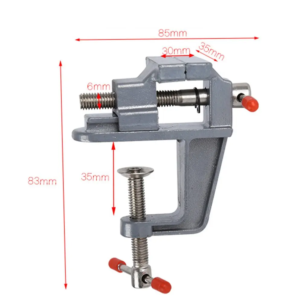 35MM Aluminium Alloy Table Bench Clamp Vise Mini Screw for DIY Craft Mold Fixed Repair Tool | Инструменты