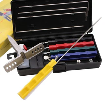 Fix-angle Professional Kitchen Knife Sharpener Knife Sharpening System Sharpening System Knife Sharpener Sharpening Stone
Fix-angle Professional Kitchen Knife Sharpener Knife Sharpening System Sharpening System Knife Sharpener Sharpening Stone