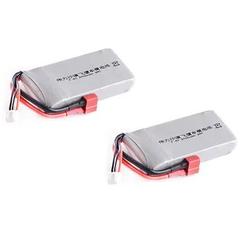 RC Lipo Battery 2S 7.4V 2700MAh 20C Max 40C for 12428 Feiyue 03 Q39 Upgrade Parts,2 Pcs
RC Lipo Battery 2S 7.4V 2700MAh 20C Max 40C for 12428 Feiyue 03 Q39 Upgrade Parts,2 Pcs