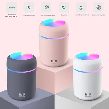 USB 300ml Portable HumidifierUltrasonic Dazzle Cup Aroma Diffuser Cool Mist Maker Air Humidifier Purifier with Romantic Light
USB 300ml Portable HumidifierUltrasonic Dazzle Cup Aroma Diffuser Cool Mist Maker Air Humidifier Purifier with Romantic Light