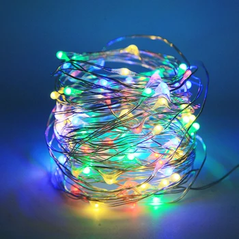 New 2M 20LED String Lights Copper Silver Wire Garland Light Waterproof Fairy Lights For Christmas Wedding Party DIY Decor
New 2M 20LED String Lights Copper Silver Wire Garland Light Waterproof Fairy Lights For Christmas Wedding Party DIY Decor
