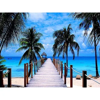 Diy 5D Diamond Painting Seaside Landscape Diamond Embroidery Full Drill Diamond Rhinestone Picture Gifts 
Diy 5D Diamond Painting Seaside Landscape Diamond Embroidery Full Drill Diamond Rhinestone Picture Gifts
