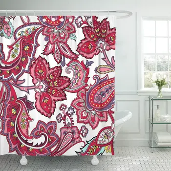 Pattern Multicolor Paisley Abstract Bandanna Carpet Floral Luxury Shower Curtain Waterproof Polyester 72 x 78 inches Set
Pattern Multicolor Paisley Abstract Bandanna Carpet Floral Luxury Shower Curtain Waterproof Polyester 72 x 78 inches Set