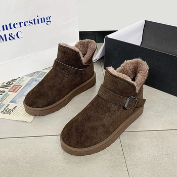 2020 Winter Women Fashion Snow Boots Plush Platform Boots Ulzzang Chunky Ankle Boots Brand Woman Shoes Keep Warm Padded Boots 
2020 Winter Women Fashion Snow Boots Plush Platform Boots Ulzzang Chunky Ankle Boots Brand Woman Shoes Keep Warm Padded Boots