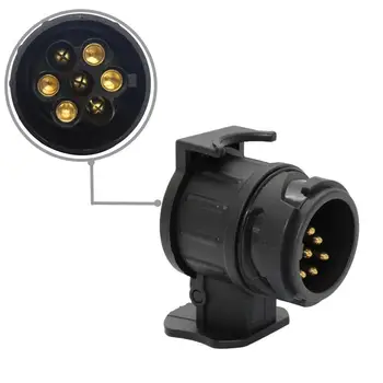 Car Trailer Truck 13 Pin To 7 Pin Plug Adapter Converter Tow Bar Socket Converter Black Auto Accessories
Car Trailer Truck 13 Pin To 7 Pin Plug Adapter Converter Tow Bar Socket Converter Black Auto Accessories
