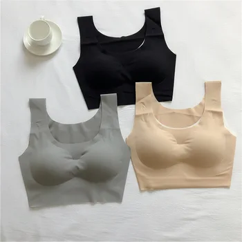 Genuine Peace of Mind Free WOMEN'S Underwear Spring and Summer Sports Brassiere Yoga Seemless Non-Steel Ring Bra New of Bra
Genuine Peace of Mind Free WOMEN'S Underwear Spring and Summer Sports Brassiere Yoga Seemless Non-Steel Ring Bra New of Bra
