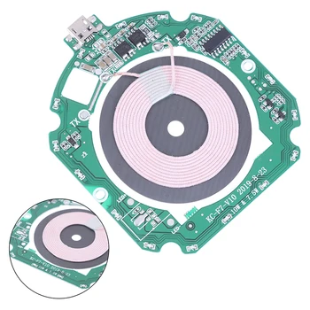 10W QI Fast Wireless Charger PCBA Module Transmitter Circuit Board+ Wireless Charging Diy Circuit Board
10W QI Fast Wireless Charger PCBA Module Transmitter Circuit Board+ Wireless Charging Diy Circuit Board