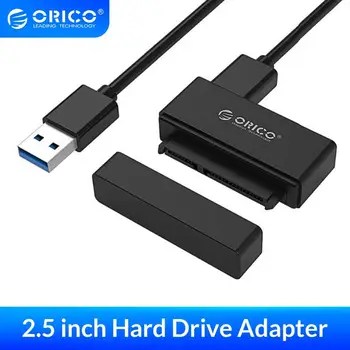 ORICO 2.5 inch Hard Drive SSD Adapter USB3.0 Type-A to Micro B SATA3.0 HDD Adapter Cable Tool Free Design Dust-proof
ORICO 2.5 inch Hard Drive SSD Adapter USB3.0 Type-A to Micro B SATA3.0 HDD Adapter Cable Tool Free Design Dust-proof