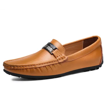 2019 New Fashion Men Leather Driving Casual Shoes Slip on Man Loafers Outdoor Soft Male Luxury Blue Brown Shoes Plus Size
2019 New Fashion Men Leather Driving Casual Shoes Slip on Man Loafers Outdoor Soft Male Luxury Blue Brown Shoes Plus Size