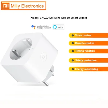 Xiaomi Mijia EU Smart Socket WiFi Zigbee Remote Control Time Switch Power-saving Works with Google assistant Alexa
Xiaomi Mijia EU Smart Socket WiFi Zigbee Remote Control Time Switch Power-saving Works with Google assistant Alexa