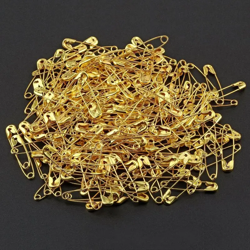 100pc Colorful Small Safety Pins DIY Mini Buckle Pin Needlework Sewing Tools Stainless Steel Safety Pin Brooch Apparel Accessory
100pc Colorful Small Safety Pins DIY Mini Buckle Pin Needlework Sewing Tools Stainless Steel Safety Pin Brooch Apparel Accessory