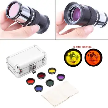 6pcs Telescope Eyepiece Outdoor Lens Color Filter With Thread Universal Round Optical Glass 1.25 Inch 31.7mm Mini Astronomical
6pcs Telescope Eyepiece Outdoor Lens Color Filter With Thread Universal Round Optical Glass 1.25 Inch 31.7mm Mini Astronomical