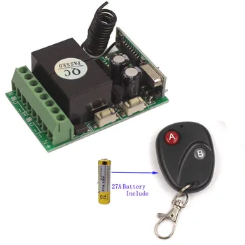 DC 12V 2CH Relay Remote Switch Button Contact Wireless Switch 10A ASK Smart Home 315/433MHz 2CH 2 times learning Code
DC 12V 2CH Relay Remote Switch Button Contact Wireless Switch 10A ASK Smart Home 315/433MHz 2CH 2 times learning Code