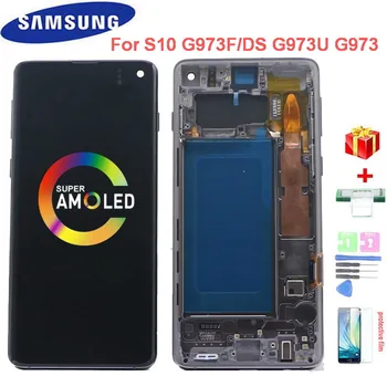 Original 6.1†AMOLED LCD Display For Samsung Galaxy S10 G973 G973F/DS SM-G973 LCD Display Touch Screen Digitize With Dead pixels
Original 6.1†AMOLED LCD Display For Samsung Galaxy S10 G973 G973F/DS SM-G973 LCD Display Touch Screen Digitize With Dead pixels
