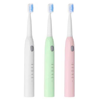 5 Modes Adjustable Electric Toothbrush Waterproof Automatic Sonic ToothBrush Automatic Tooth Cleaning Tool with 2 Brush Heads
5 Modes Adjustable Electric Toothbrush Waterproof Automatic Sonic ToothBrush Automatic Tooth Cleaning Tool with 2 Brush Heads