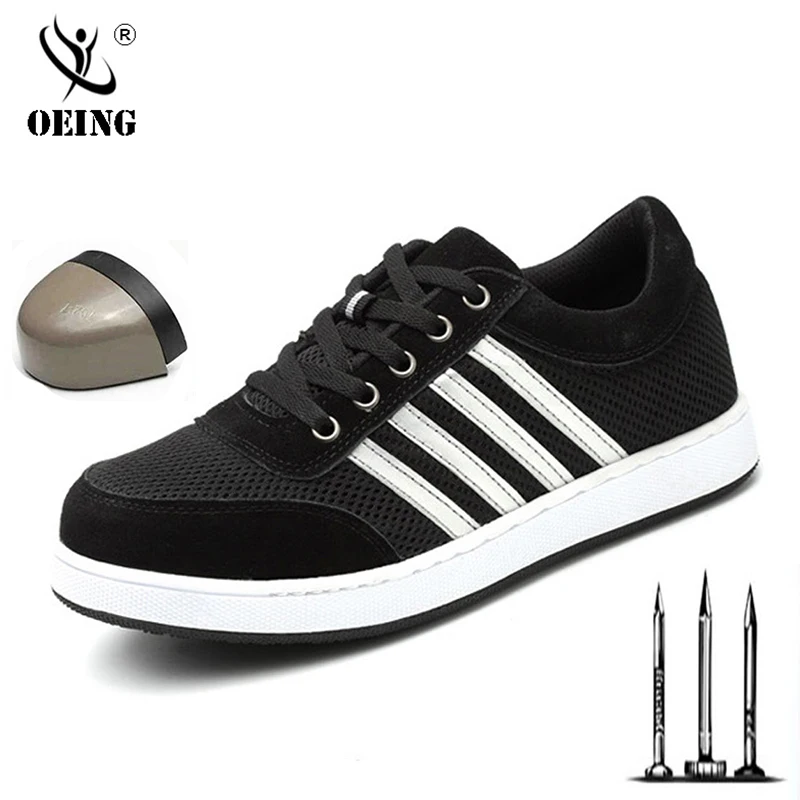 Steel Toe work shoes safety boots Anti-smashing Anti-slip Steel Puncture Proof Construction men woman sneakers shoes 2019 new
Steel Toe work shoes safety boots Anti-smashing Anti-slip Steel Puncture Proof Construction men woman sneakers shoes 2019 new