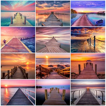 HUACAN Brideg Diamond Painting 5D Scenery Diamond Embroidery Landscape Home Decoration New Arrival
HUACAN Brideg Diamond Painting 5D Scenery Diamond Embroidery Landscape Home Decoration New Arrival