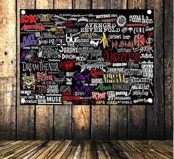 "ROCK AND ROLL" Heavy Metals Rock Music Posters Banners Hanging Flag Wall Sticker Cafe Bar club Live Background Home Decor
"ROCK AND ROLL" Heavy Metals Rock Music Posters Banners Hanging Flag Wall Sticker Cafe Bar club Live Background Home Decor