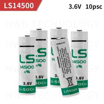 10pack Brand New Version SAFT LS14500 AA 3.6v 2450mah lithium battery Batteries Free Shipping
10pack Brand New Version SAFT LS14500 AA 3.6v 2450mah lithium battery Batteries Free Shipping