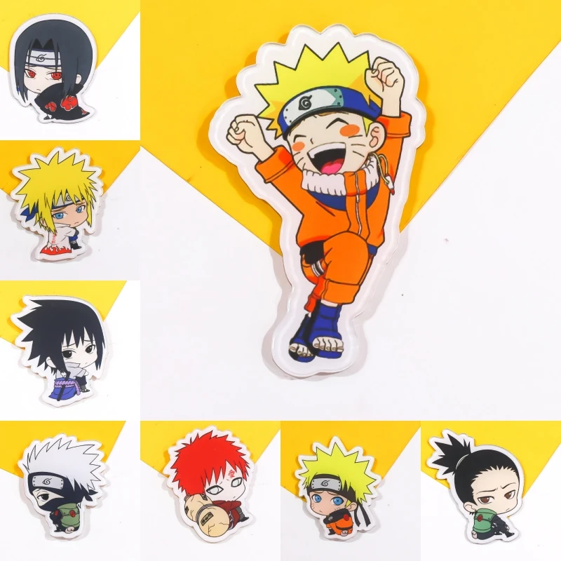 Фото 1pcs Naruto Hokage Cartoon Hatake Kakashi Pin Brooch Badge Pins for Backpacks Jeans Decoration Gifts Anime Cosplay Props New |